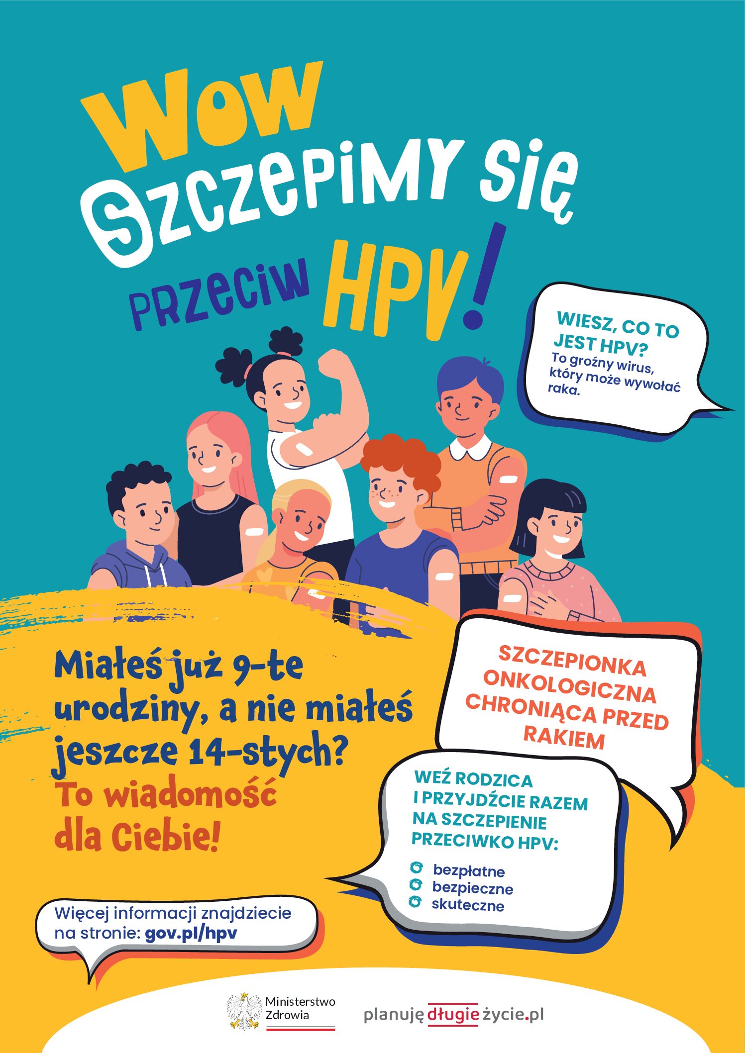 Szczepienia przeciw HPV w szkołach