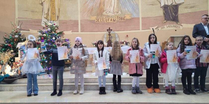 Sukces uczniów naszej szkoły w VIII Powiatowym Konkursie Kolęd i Pastorałek „Na Świąteczną Nutę”