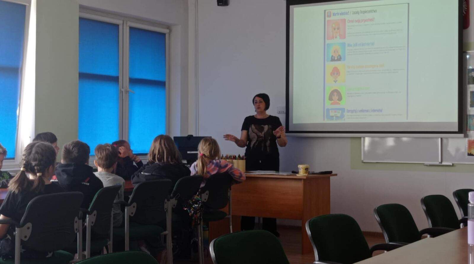 Zajęcia biblioteczne – My w sieci – relacje i tożsamość w internecie
